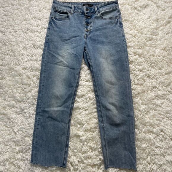 Prana Raw Hem Skinny Jean Lighter Wash - Picture 4 of 6